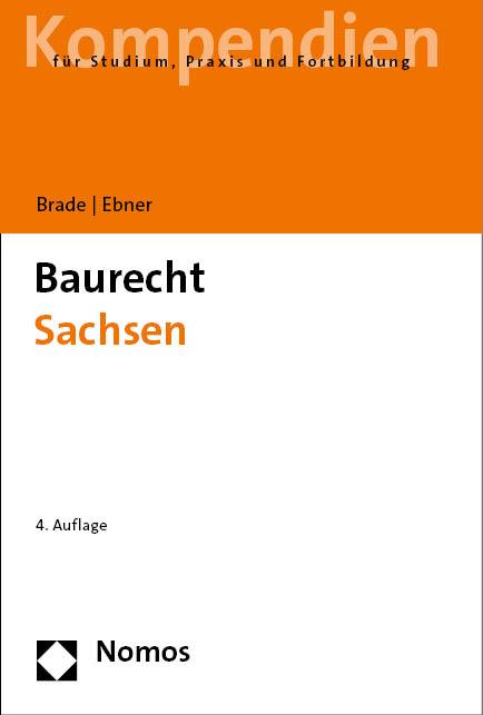 Vorderes Coverbild Baurecht Sachsen