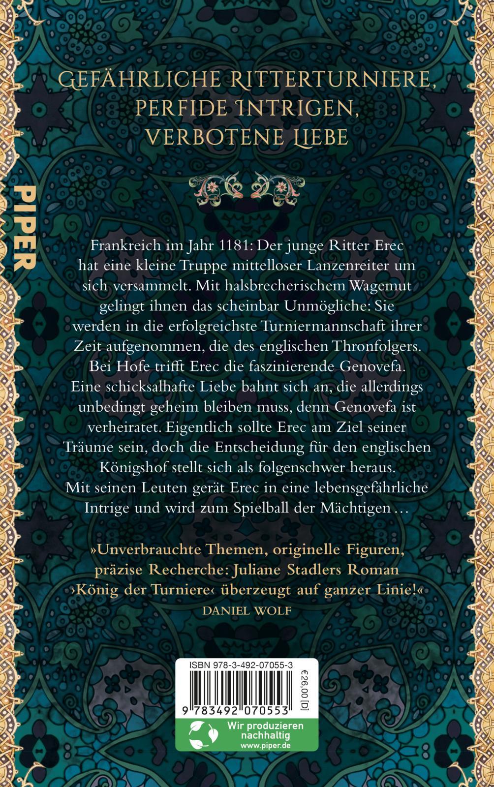 Rückseitencover König der Turniere