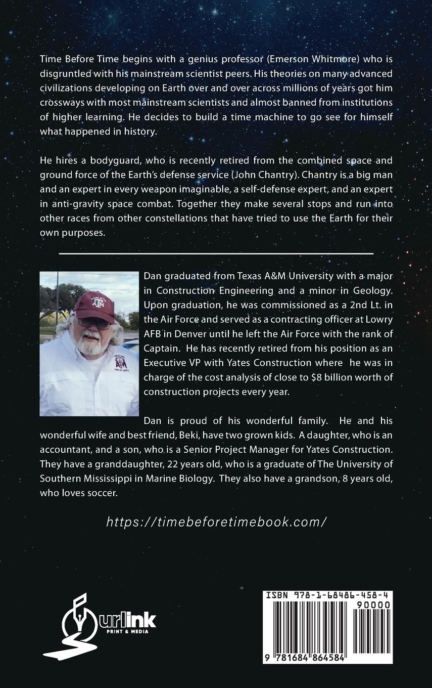 Rückseitencover TIME BEFORE TIME