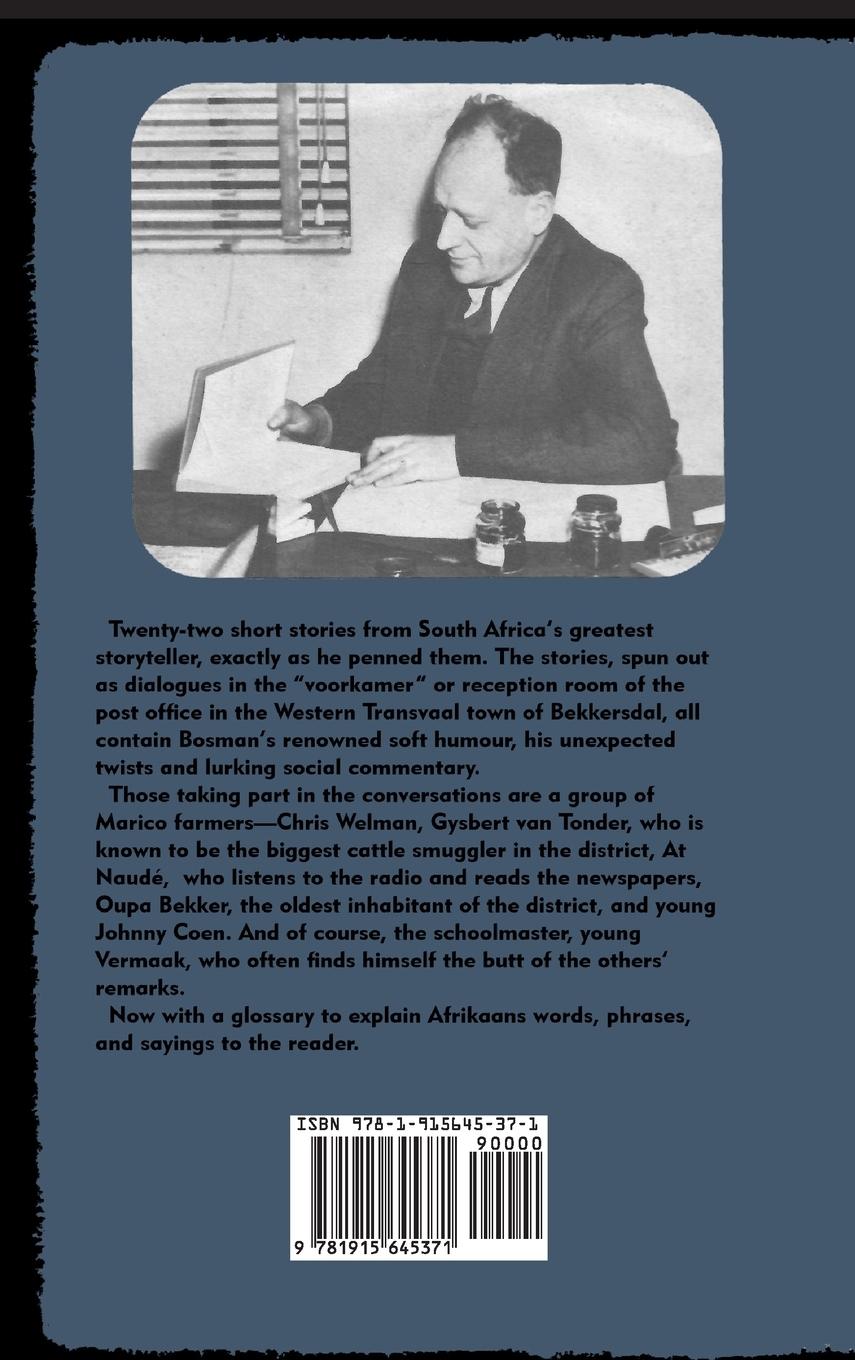 Rückseitencover A Bekkersdal Marathon