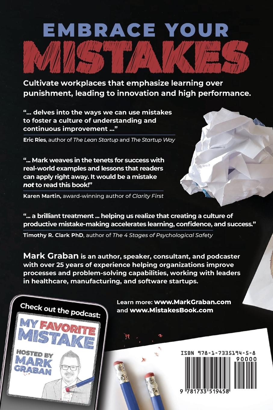 Rückseitencover The Mistakes That Make Us