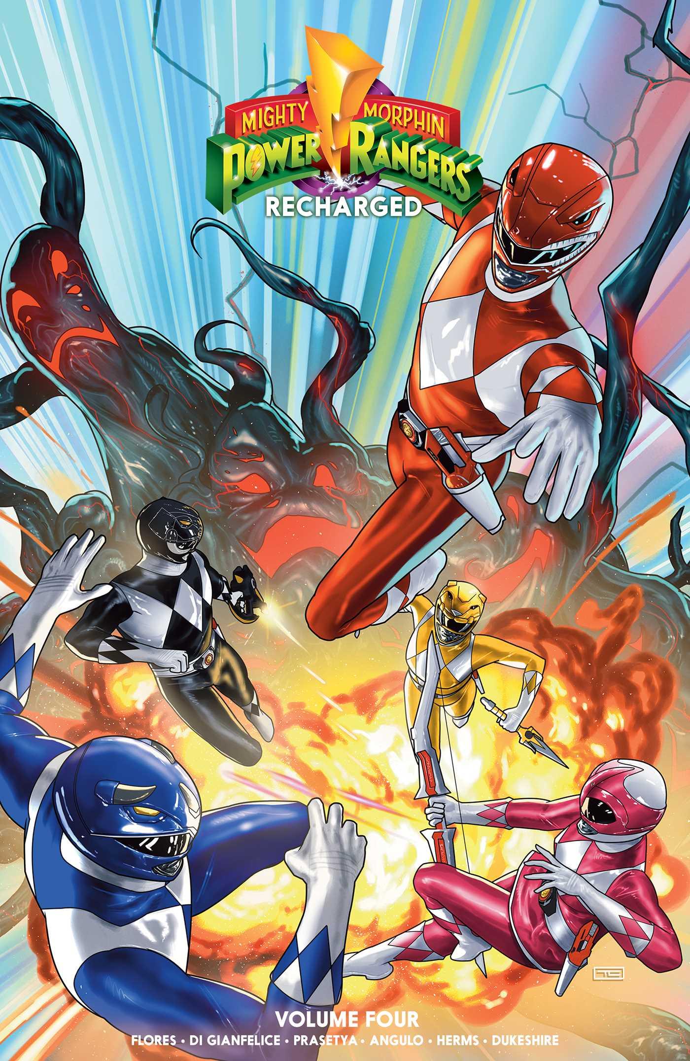 Vorderes Coverbild Mighty Morphin Power Rangers: Recharged Vol. 4