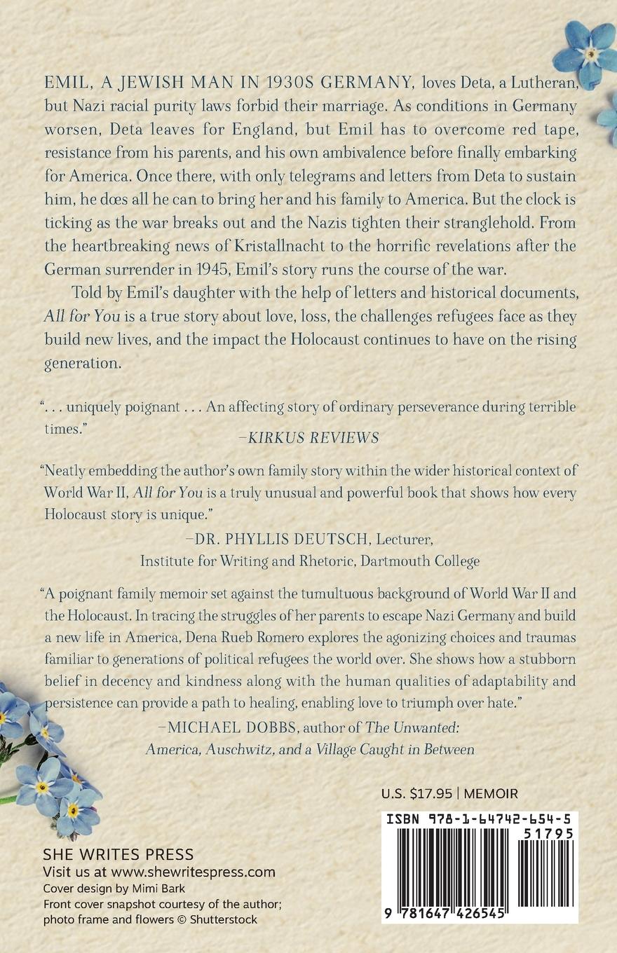 Rückseitencover All for You