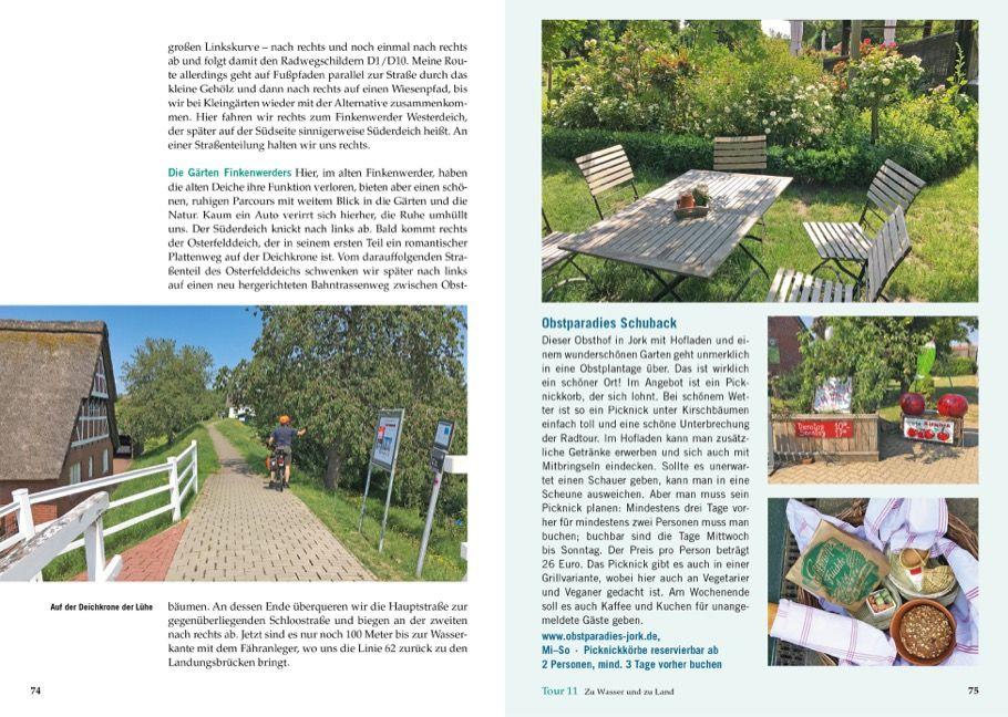 Beispielinhalt (Bild) Radel dich satt Hamburg & Umgebung