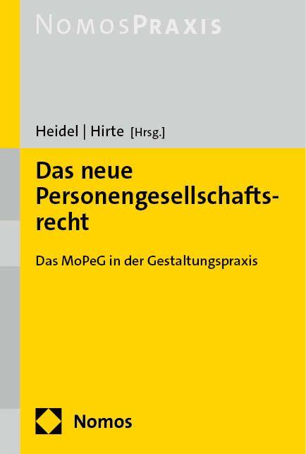 Vorderes Coverbild Das neue Personengesellschaftsrecht