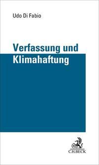Vorderes Coverbild Verfassung und Klimahaftung