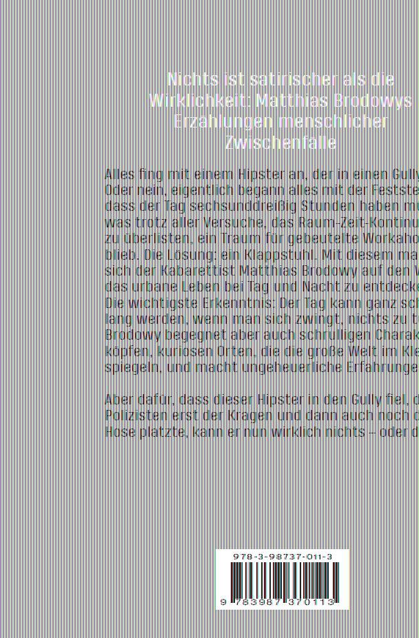 Rückseitencover Klappstuhl und ich!