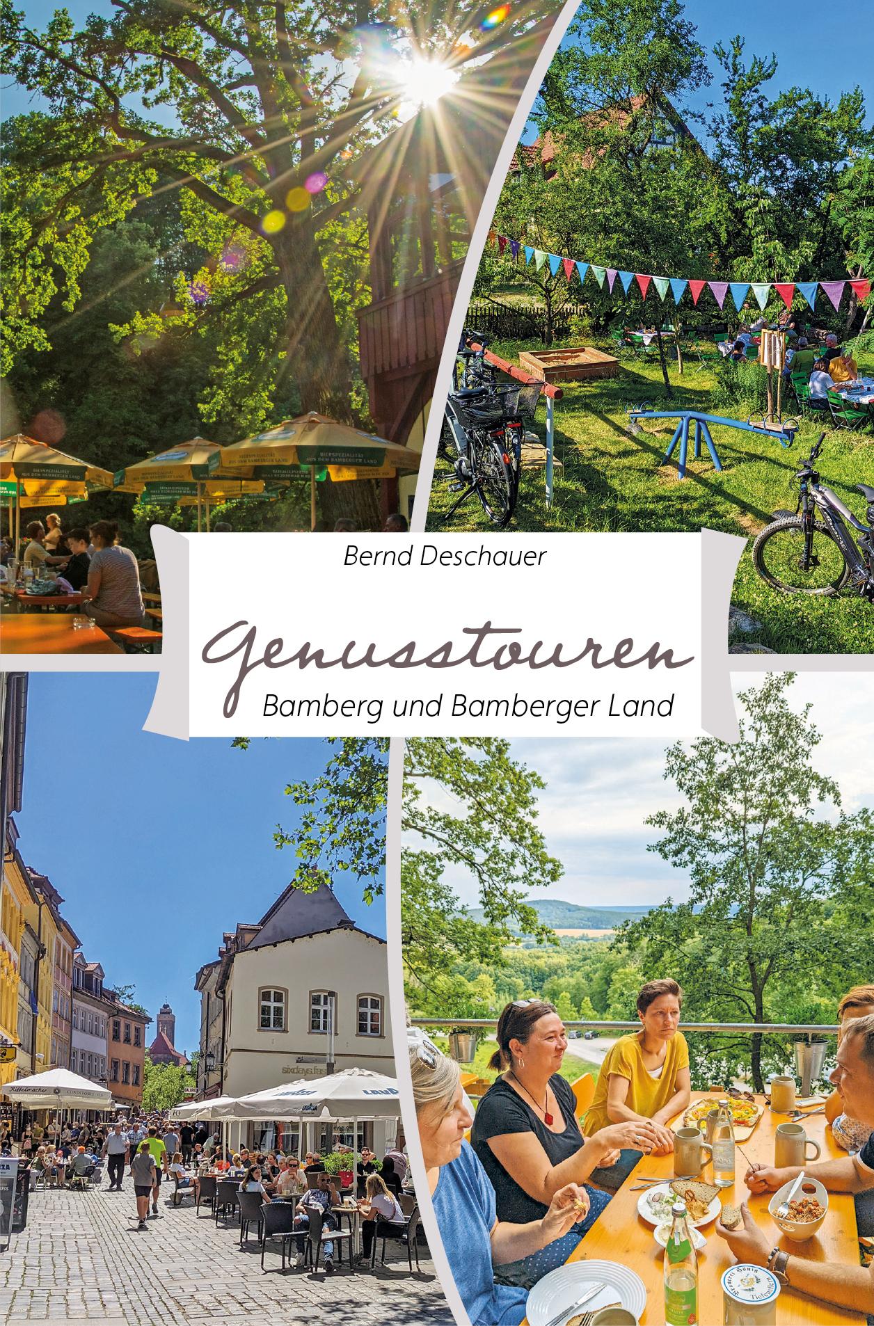 Vorderes Coverbild Genusstouren Bamberg und Bamberger Land