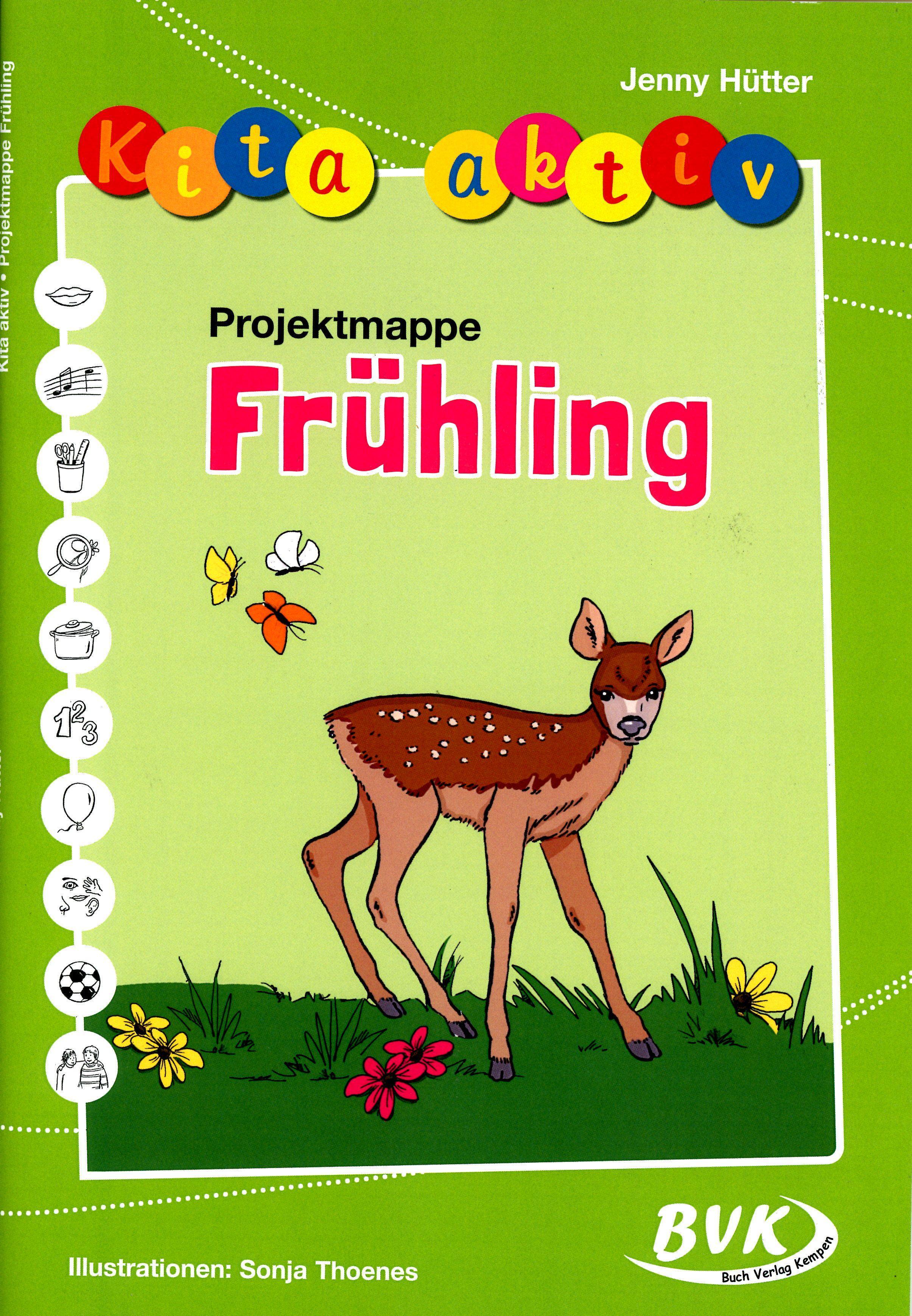 Vorderes Coverbild Kita aktiv Projektmappe Frühling