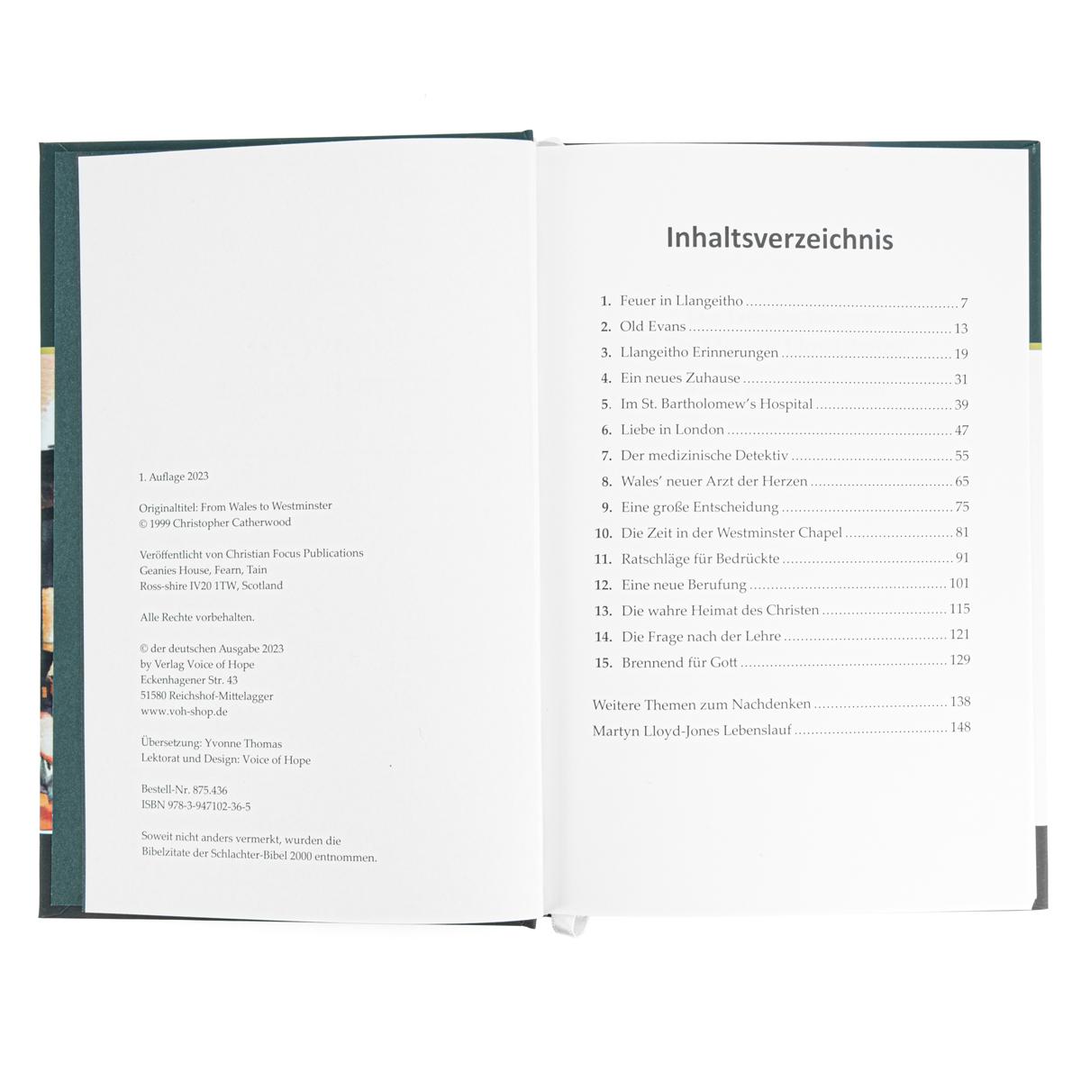 Beispielinhalt (Bild) Vom Arzt zum Prediger