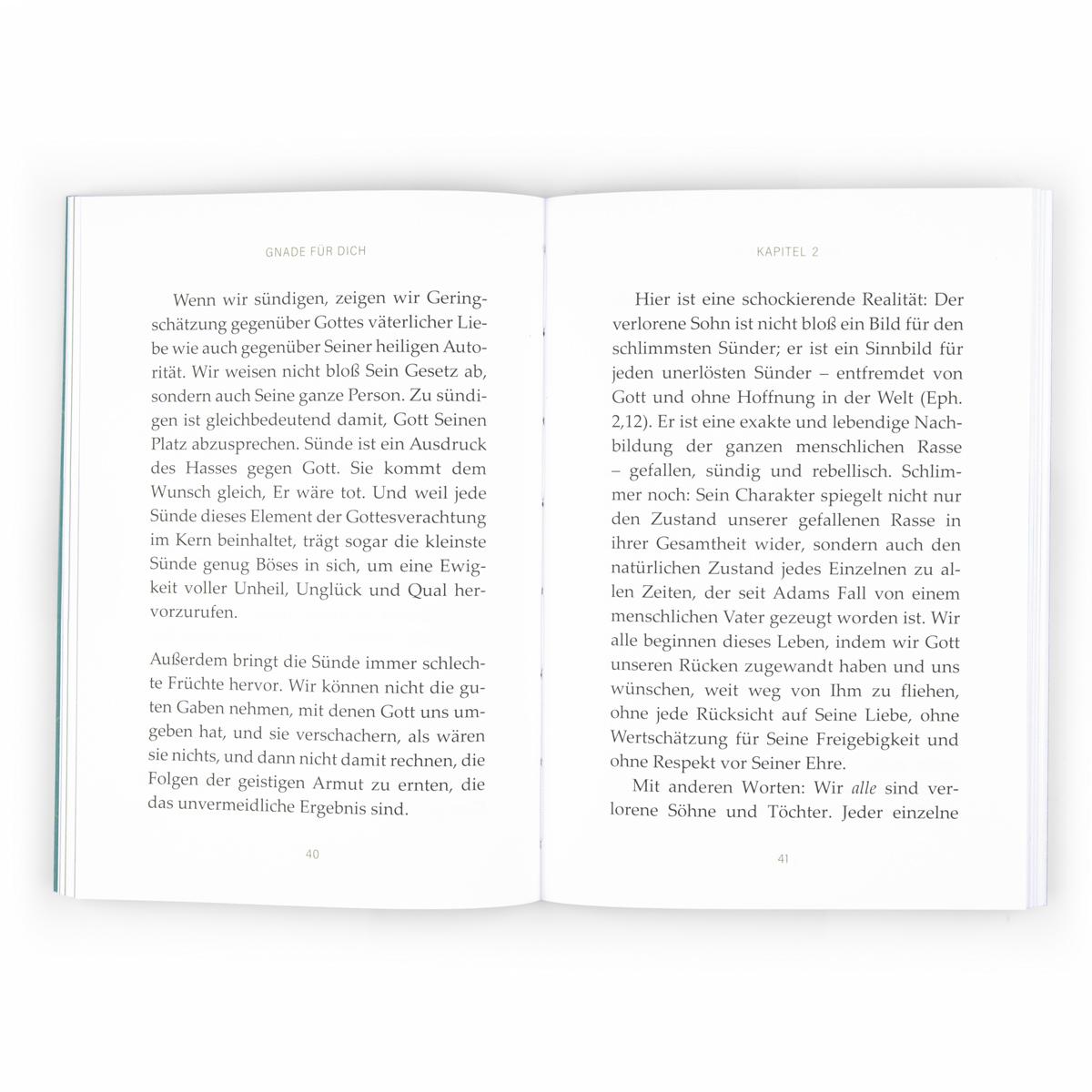 Beispielinhalt (Bild) Gnade für dich