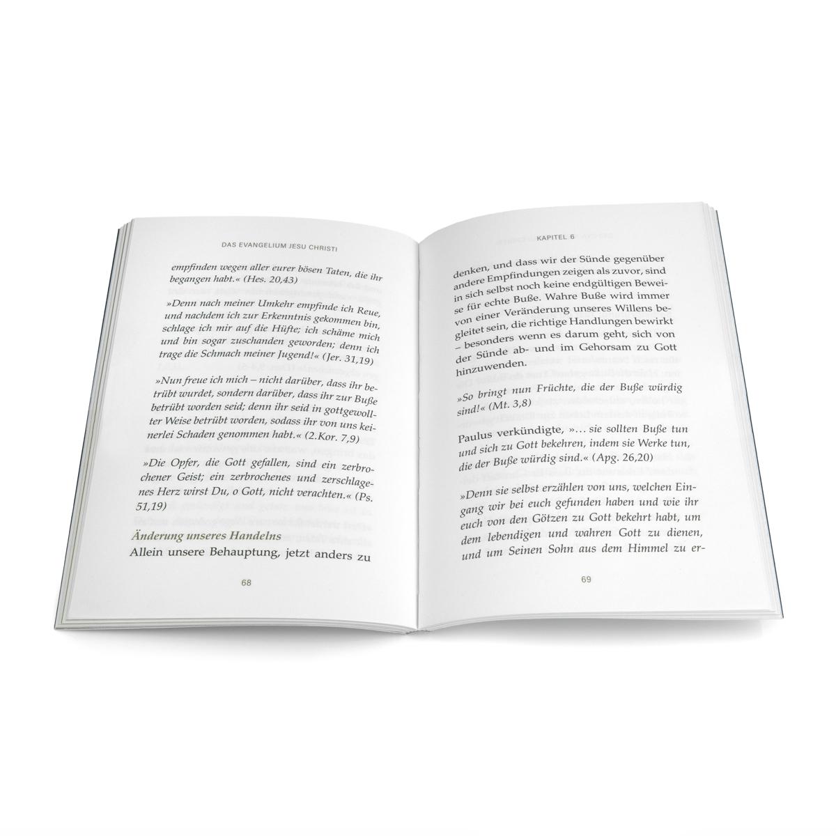Beispielinhalt (Bild) Das Evangelium Jesu Christi