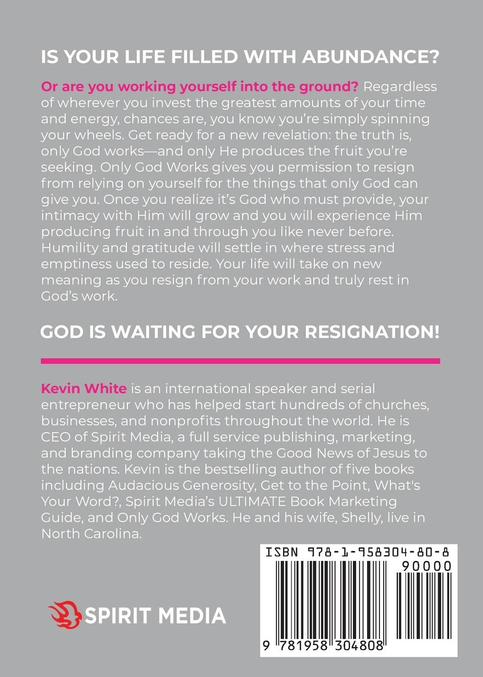 Rückseitencover Only God Works