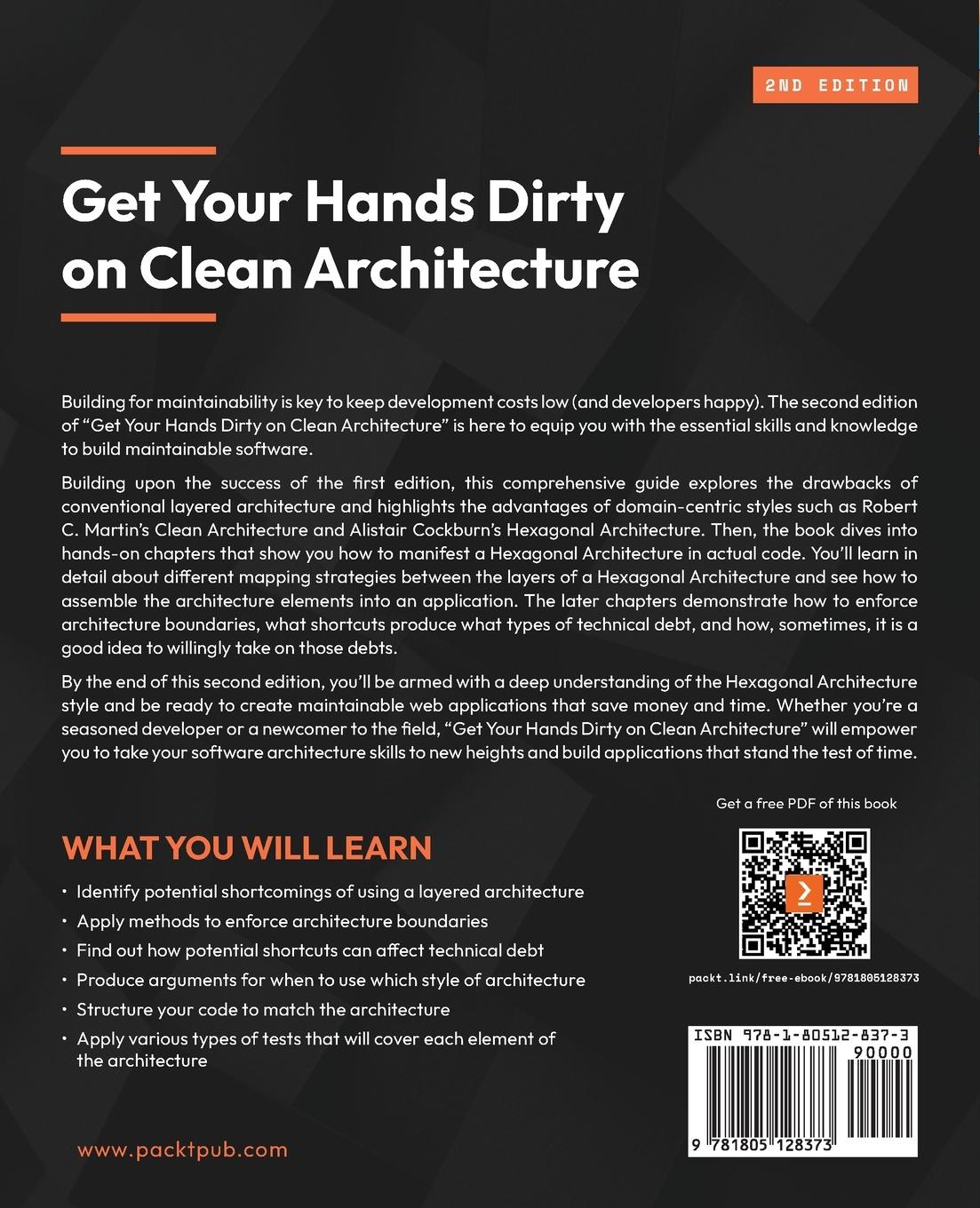 Rückseitencover Get Your Hands Dirty on Clean Architecture