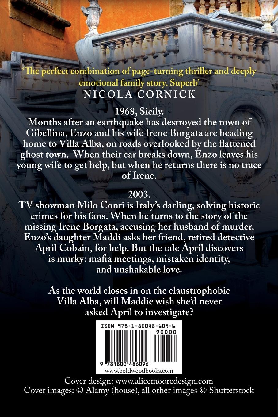 Rückseitencover The Secret of Villa Alba