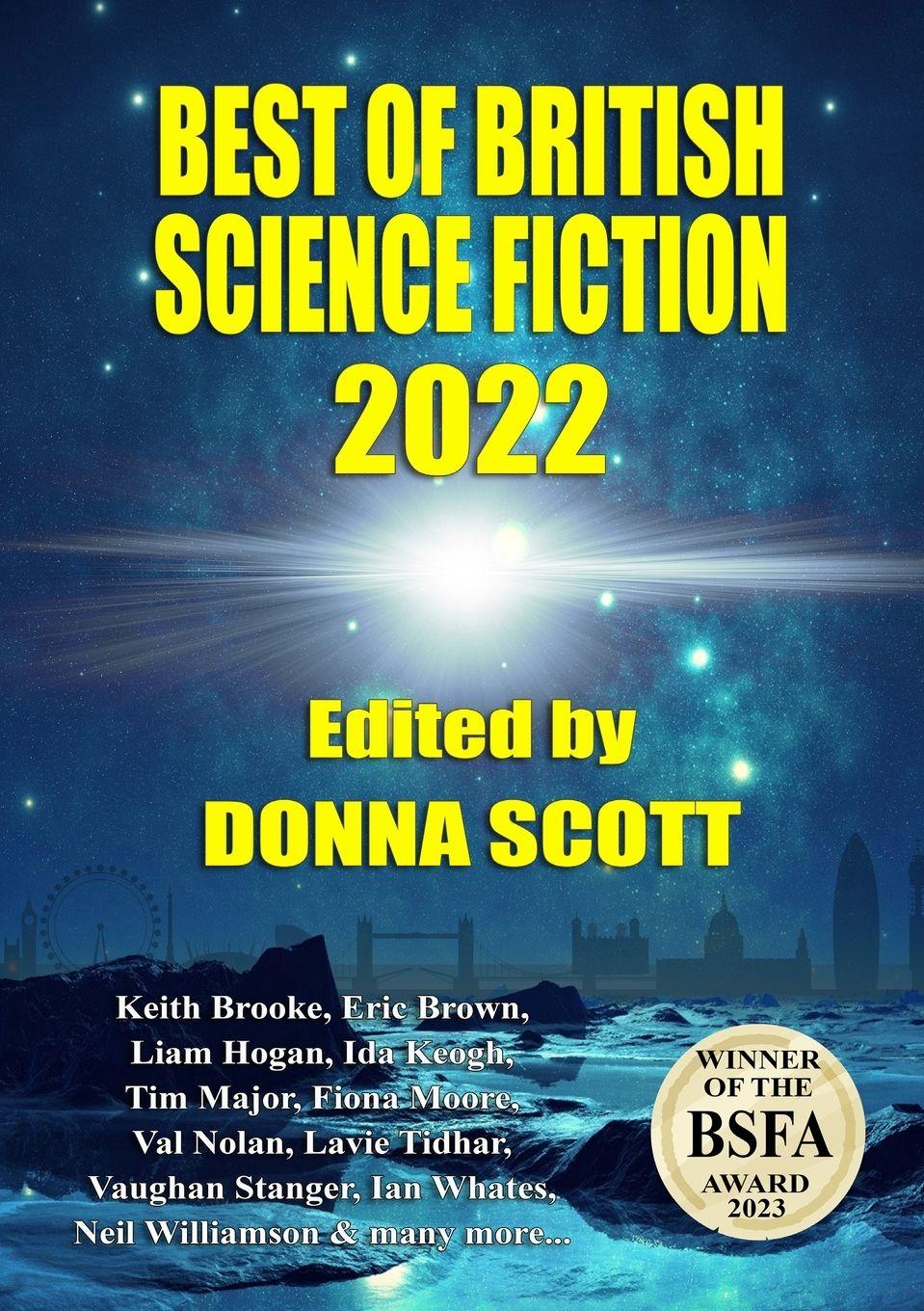 Vorderes Coverbild Best of British Science Fiction 2022