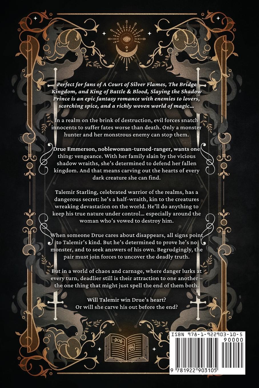 Rückseitencover Slaying the Shadow Prince