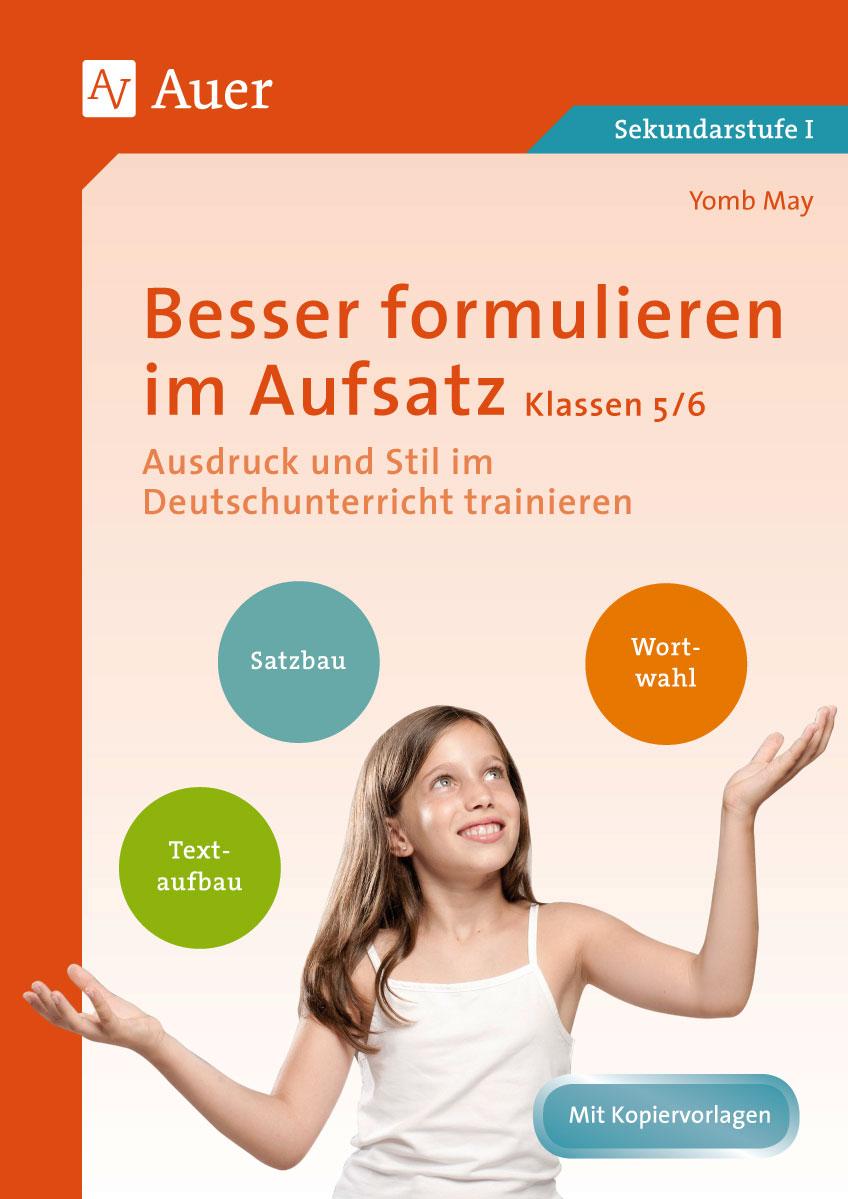 Vorderes Coverbild Besser formulieren im Aufsatz Klassen 5-6