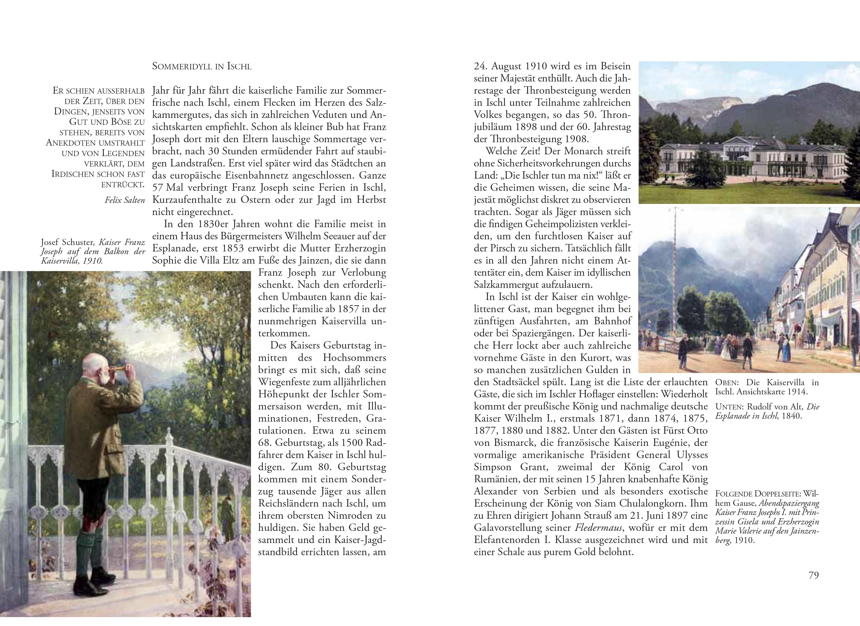 Beispielinhalt (Bild) Franz Joseph I