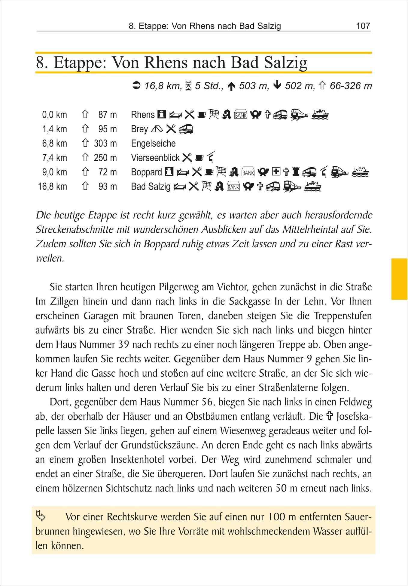 Beispielinhalt (Bild) Linksrheinischer Jakobsweg von Köln nach Bingen