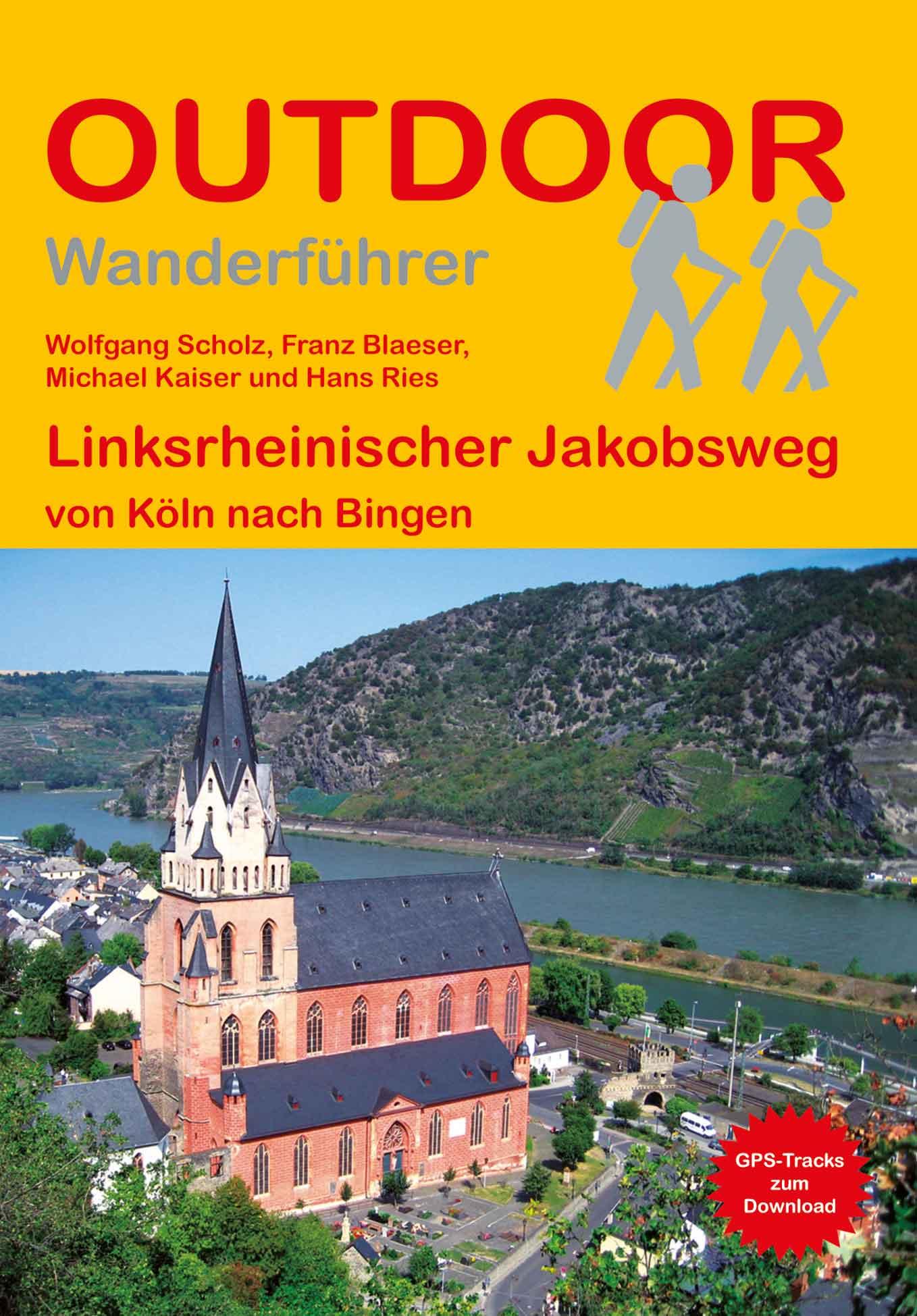 Vorderes Coverbild Linksrheinischer Jakobsweg von Köln nach Bingen