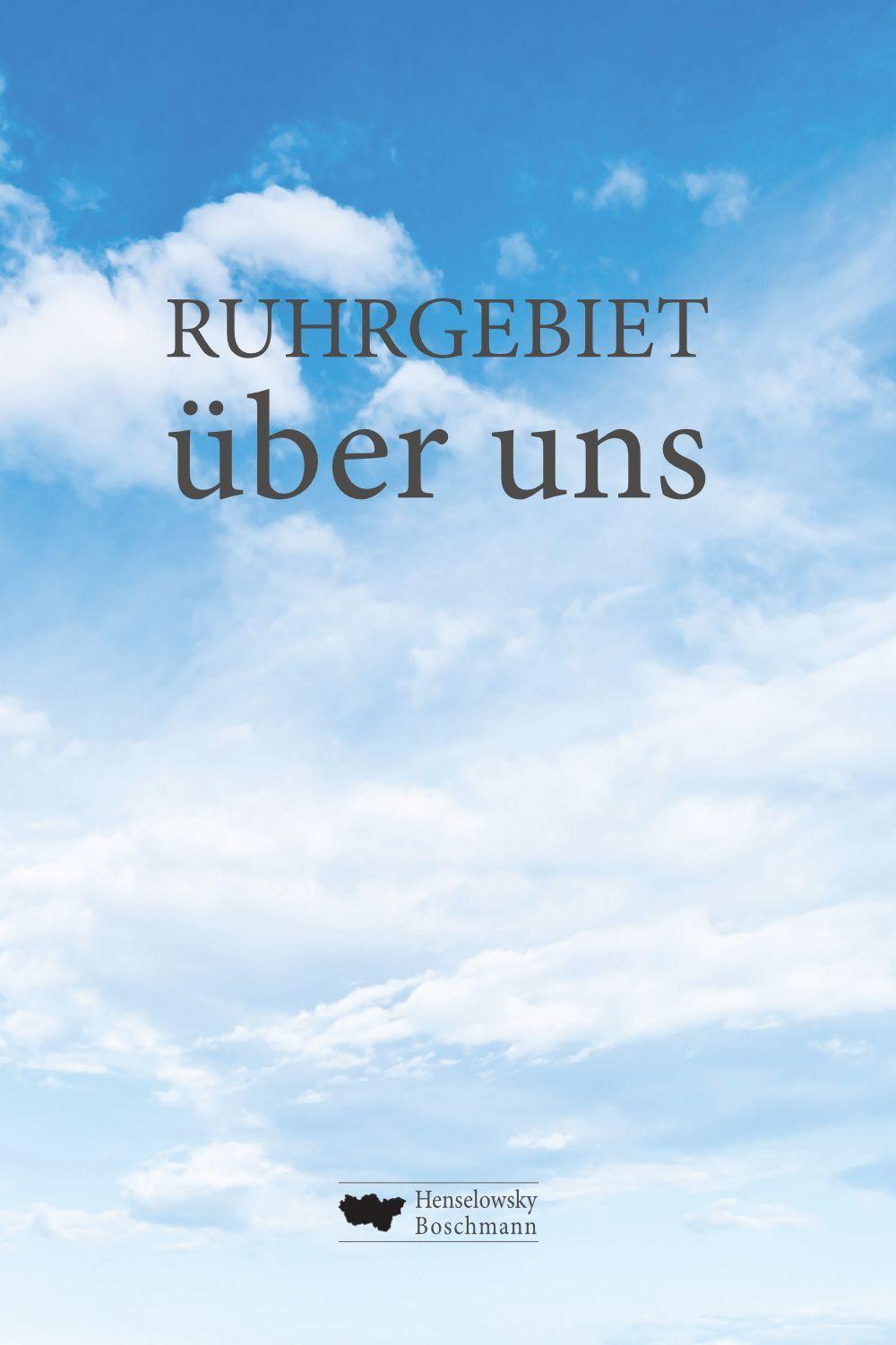 Vorderes Coverbild RUHRGEBIET über uns