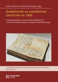 Vorderes Coverbild Quellenkunde zur westfälischen Geschichte vor 1800