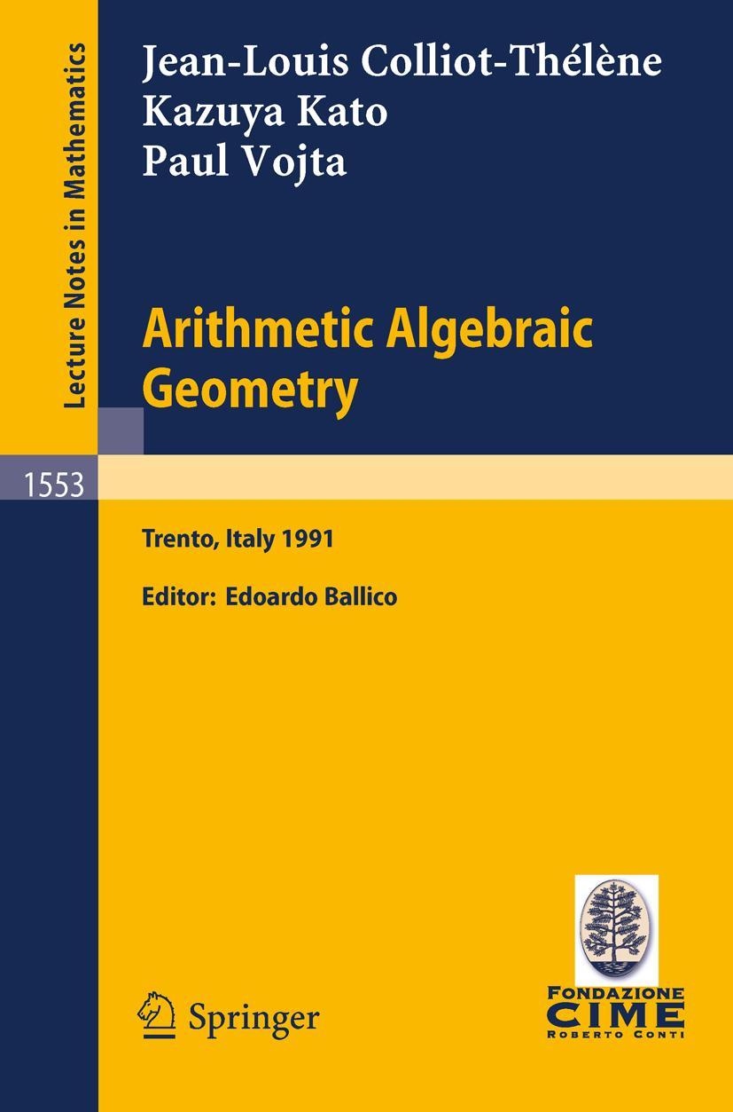 Vorderes Coverbild Arithmetic Algebraic Geometry