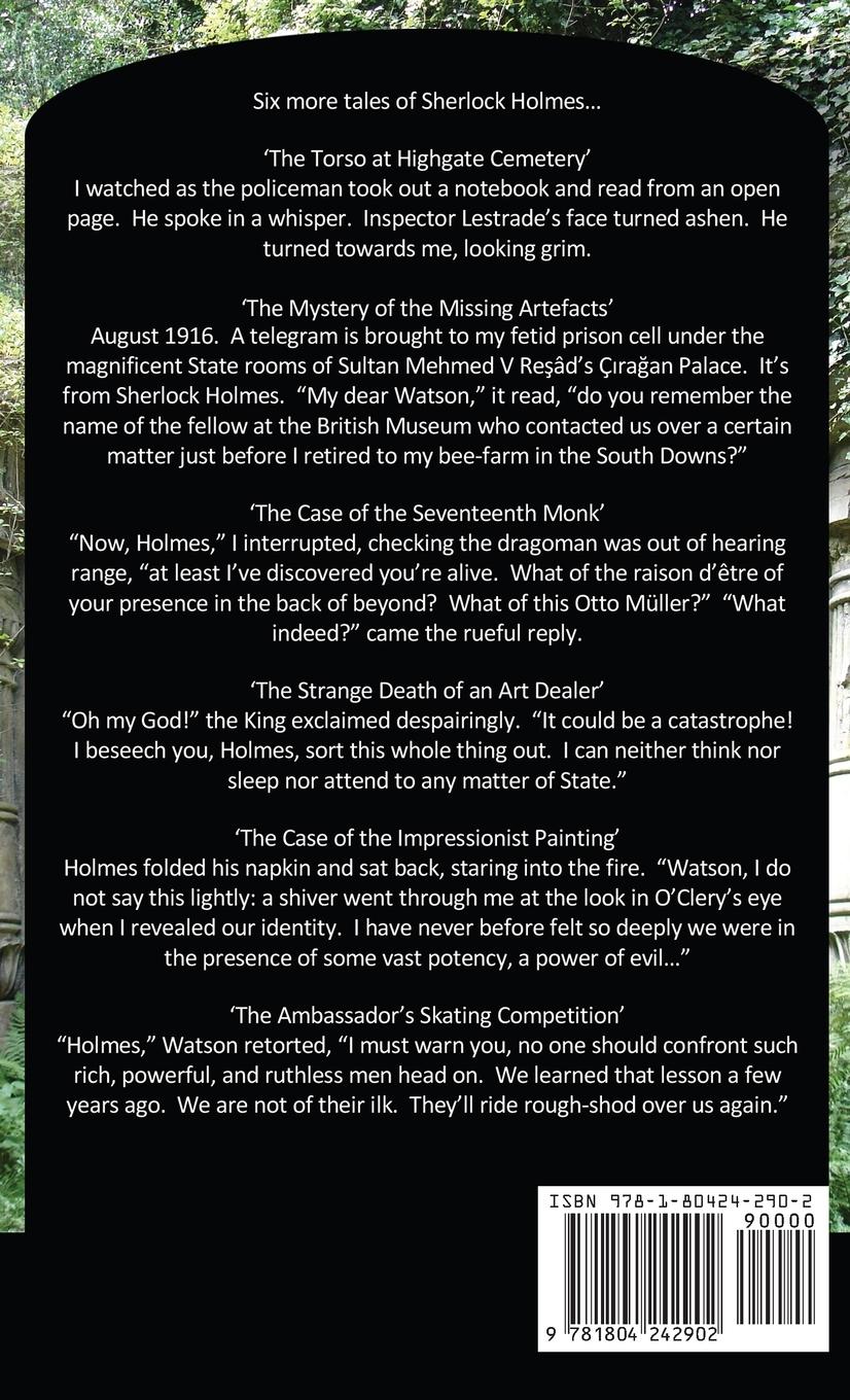 Rückseitencover The Torso At Highgate Cemetery and other Sherlock Holmes Stories