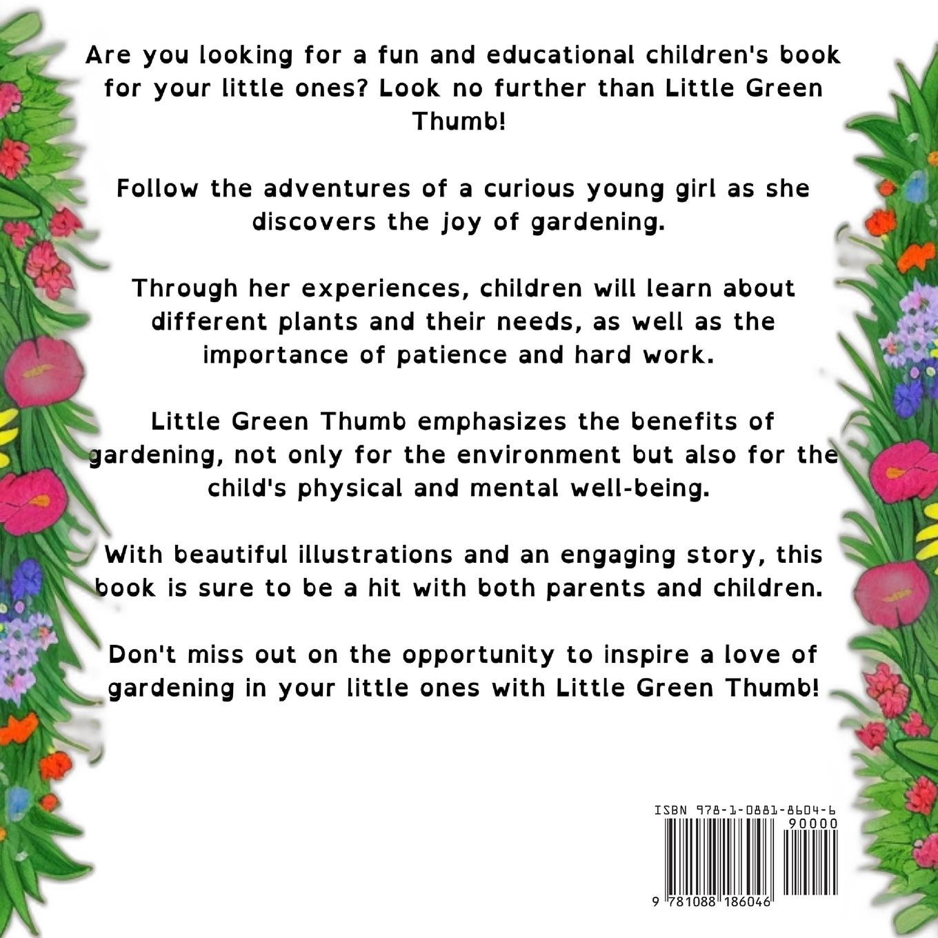 Rückseitencover The Adventures of Little Green Thumb and the Lost Garden