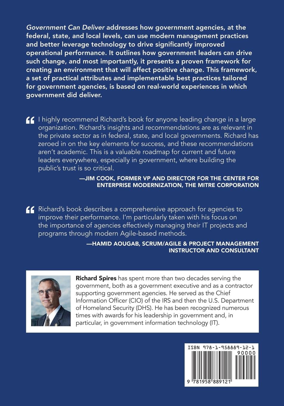 Rückseitencover Government Can Deliver