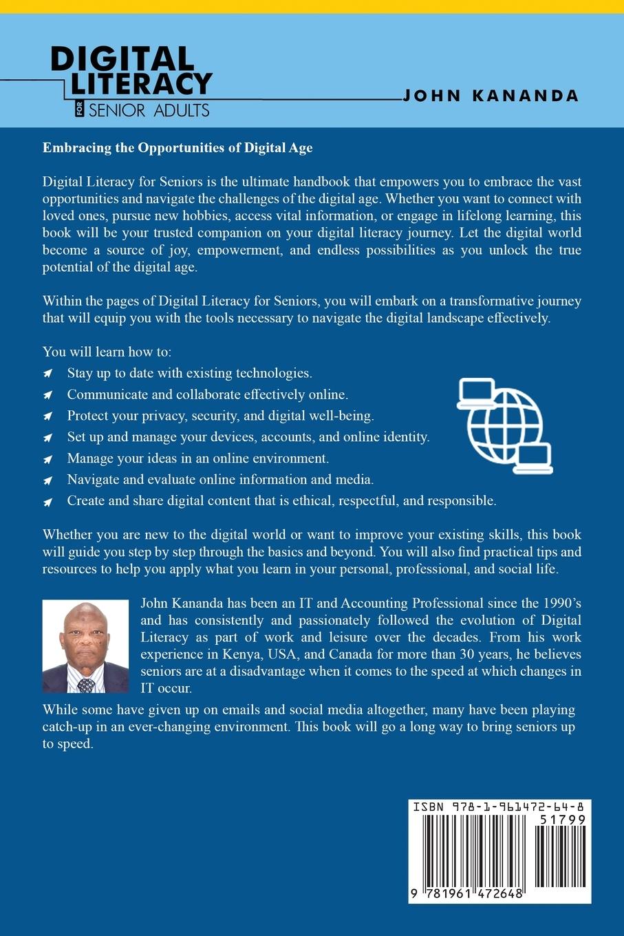 Rückseitencover Digital Literacy for Senior Adults