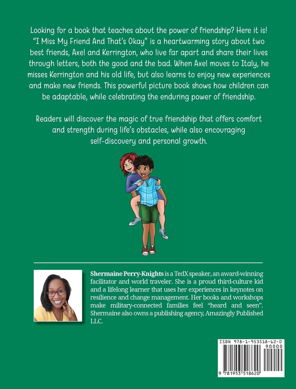 Rückseitencover I Miss My Friend And That's Okay