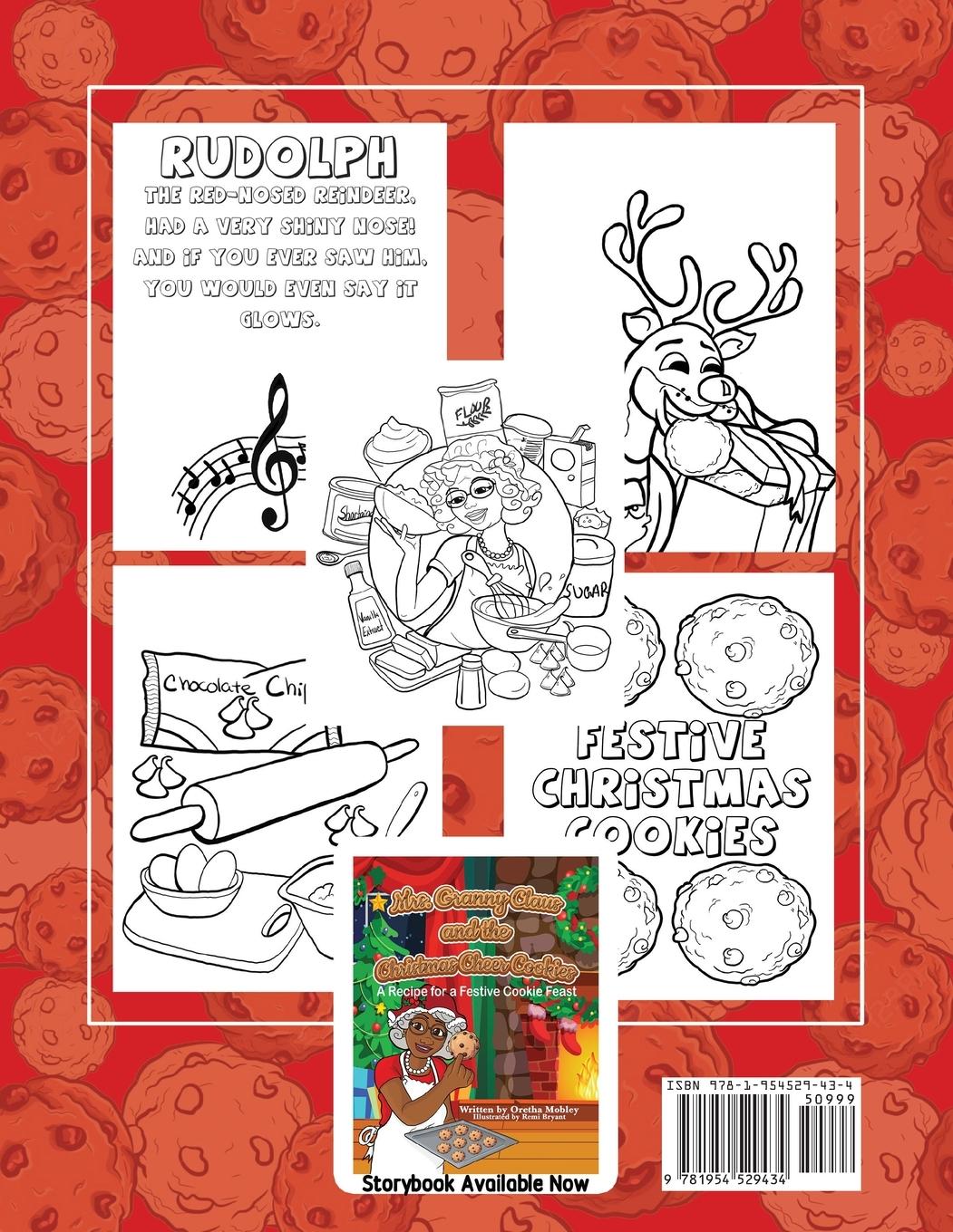 Rückseitencover Color, Bake, and Sing with Mrs. Granny Claus