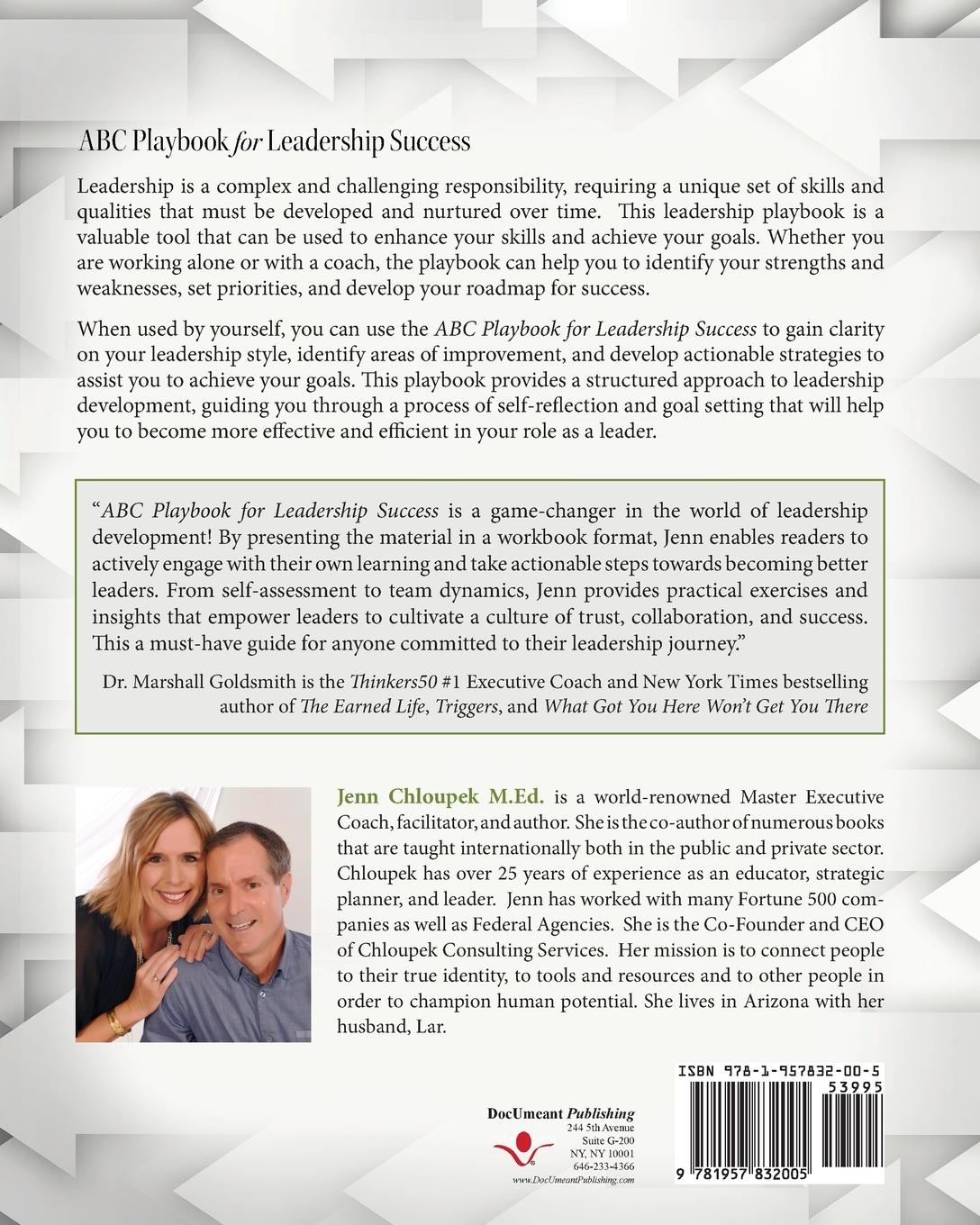 Rückseitencover ABC Playbook for Leadership Success