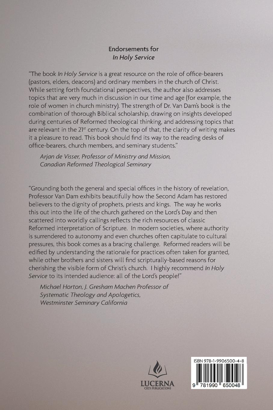 Rückseitencover In Holy Service