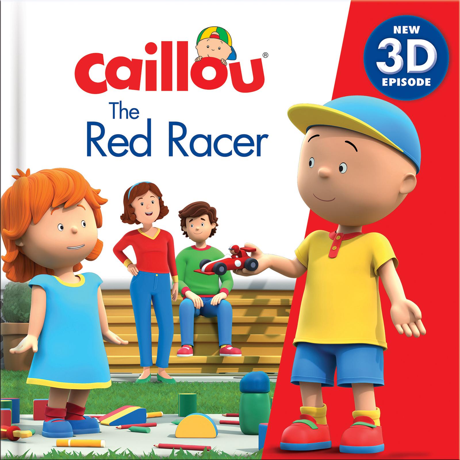 Vorderes Coverbild Caillou: The Red Racer