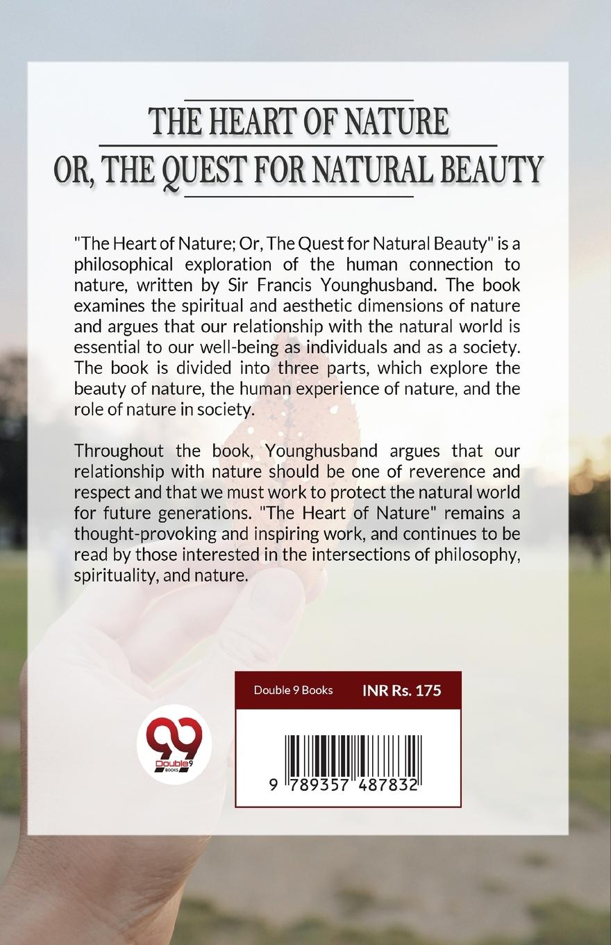 Rückseitencover The Heart Of Nature  Or The Quest For Natural Beauty