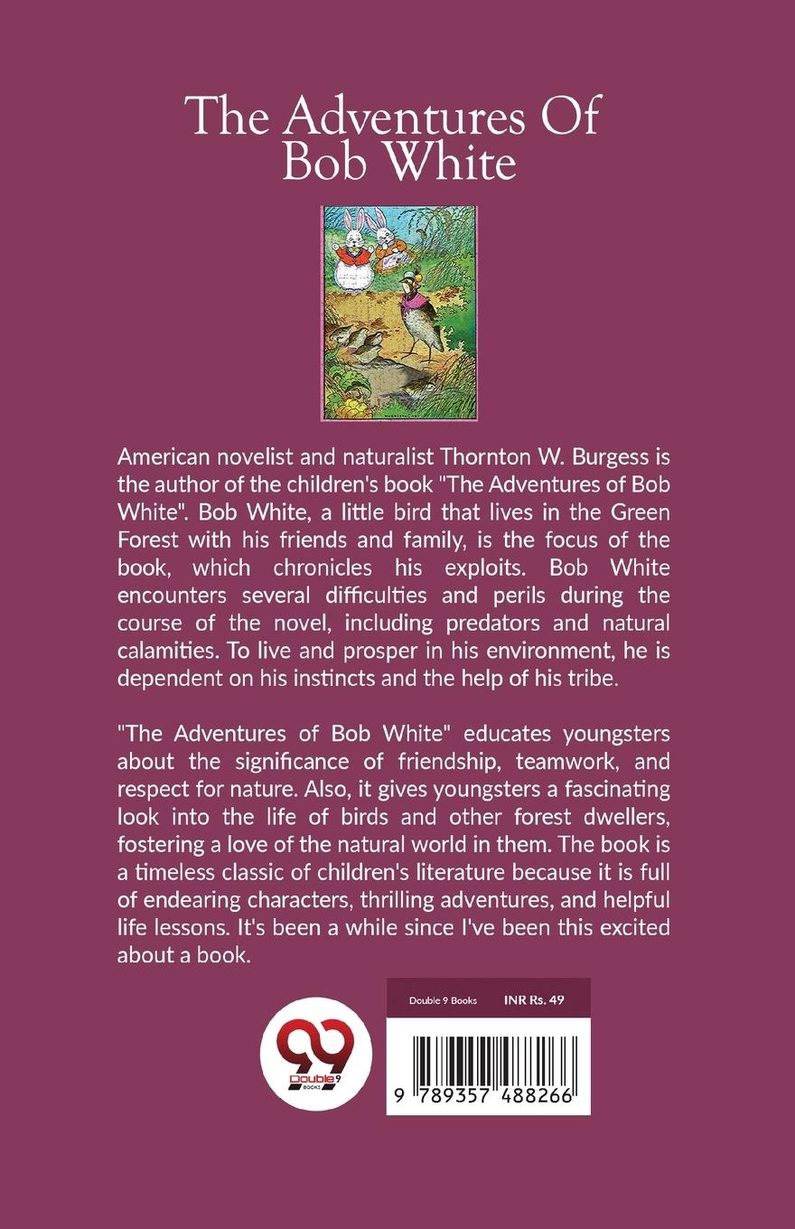 Rückseitencover The Adventures Of Bob White