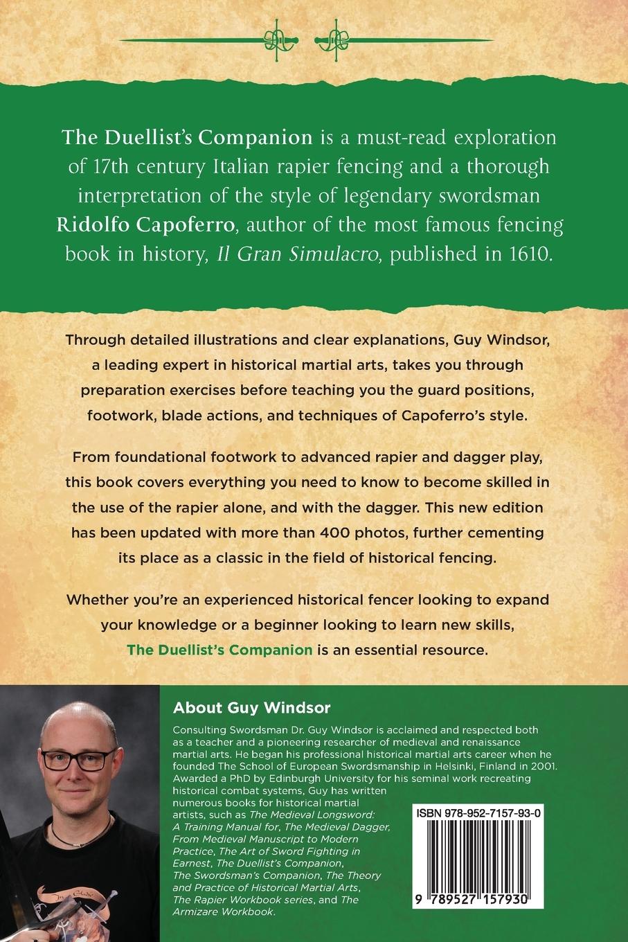 Rückseitencover The Duellist's Companion, 2nd Edition
