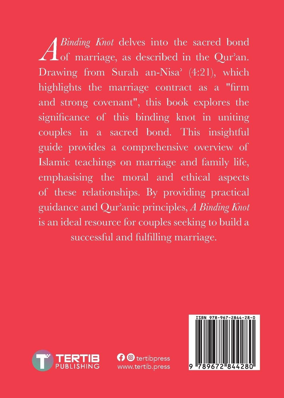 Rückseitencover A Binding Knot