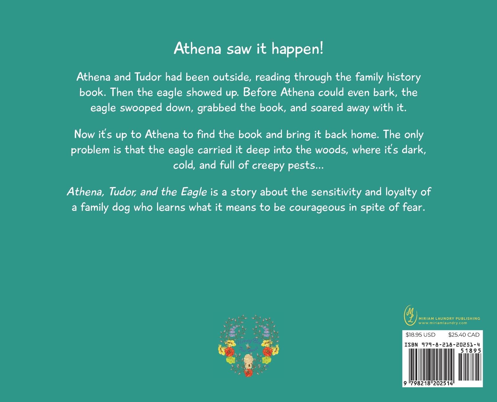 Rückseitencover Athena, Tudor, and the Eagle