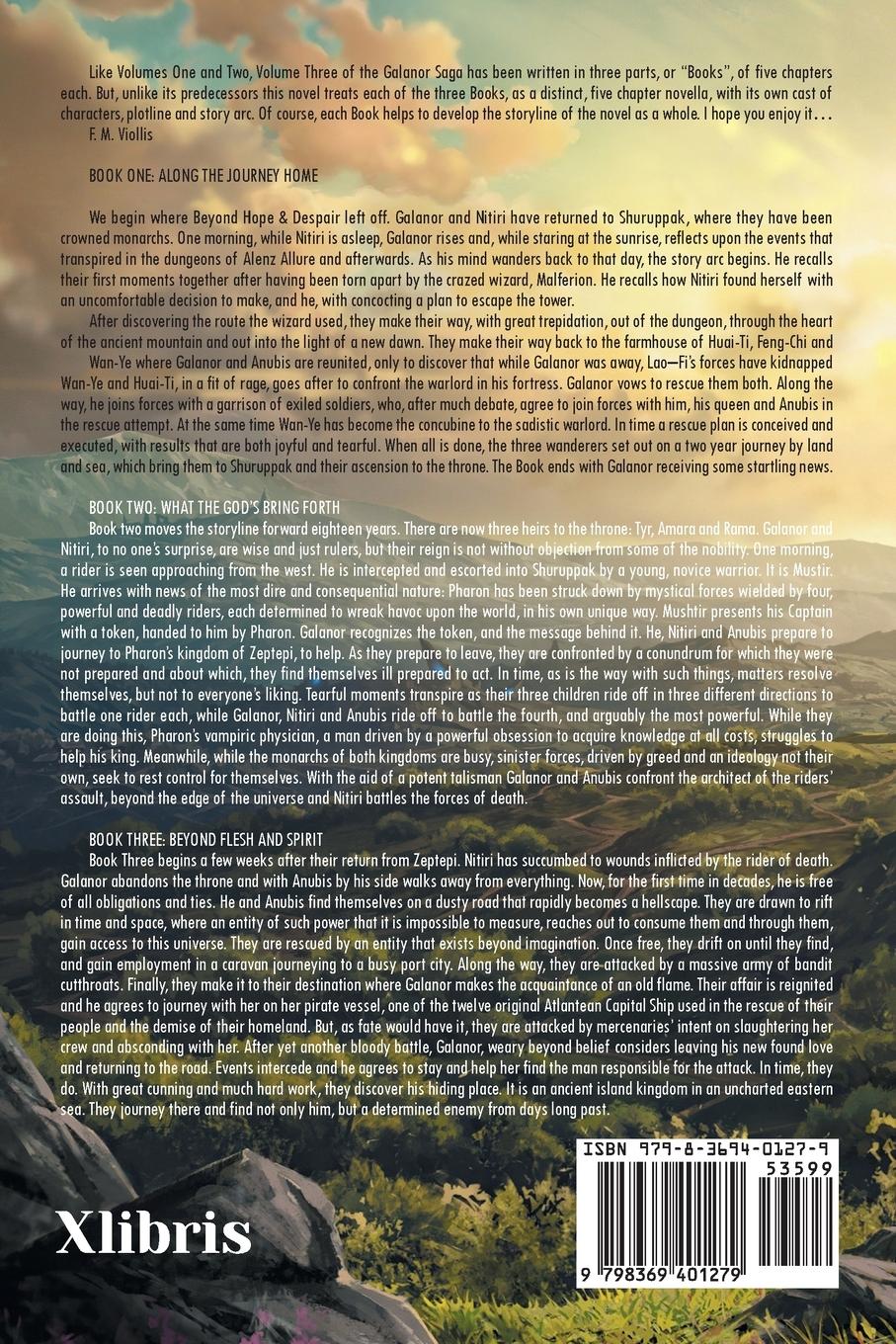 Rückseitencover Beyond Flesh & Spirit