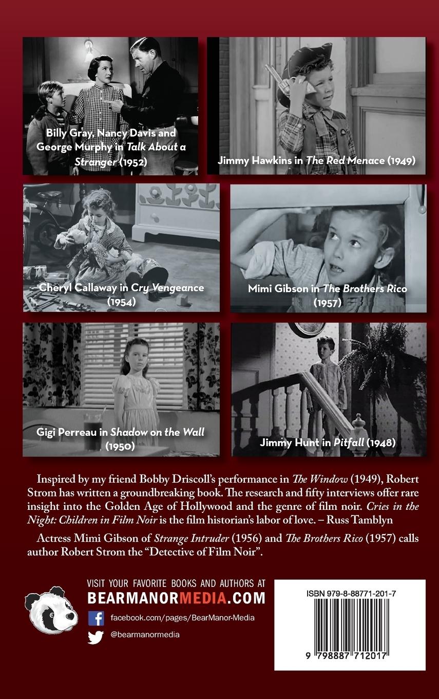 Rückseitencover Cries in the Night (hardback)