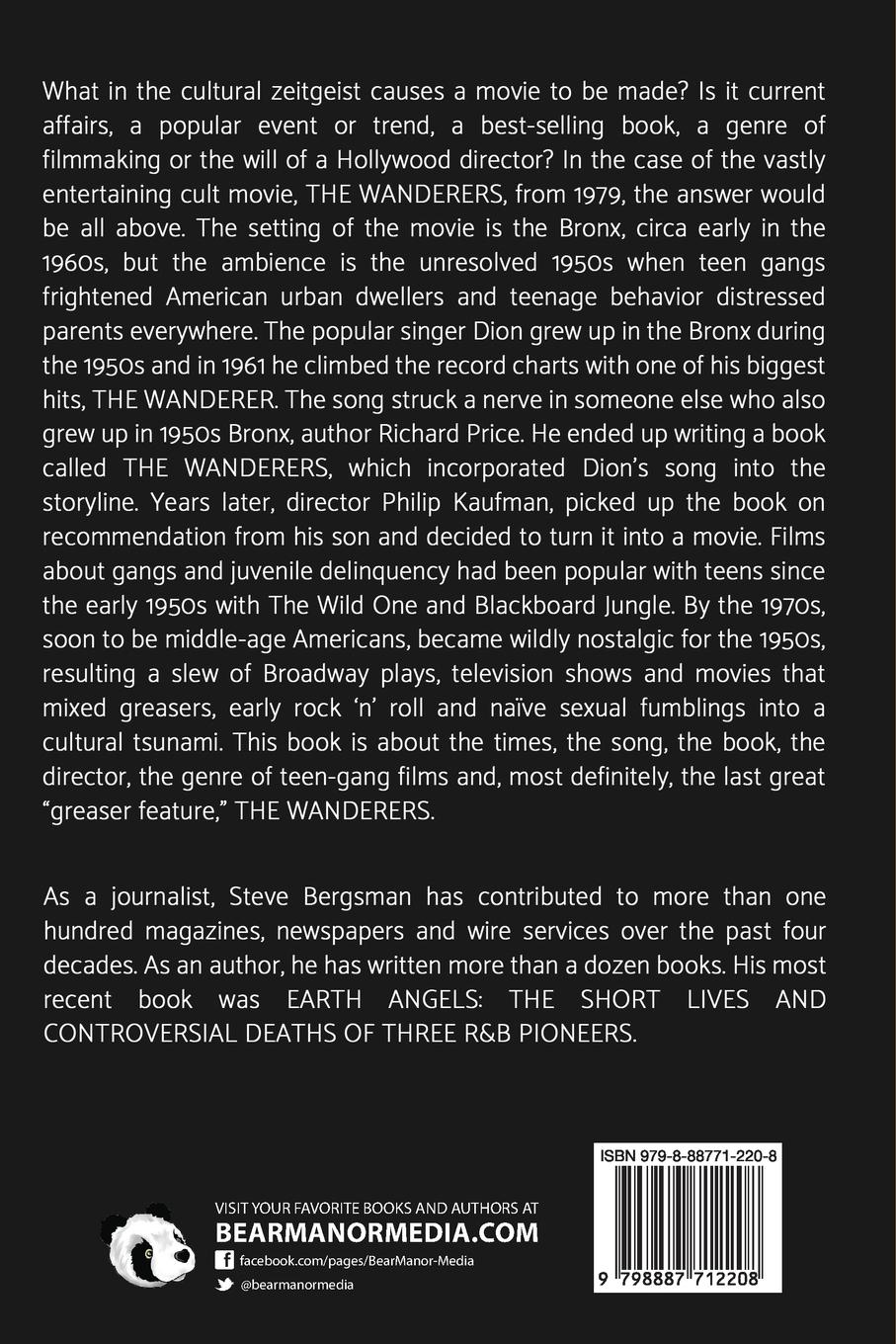 Rückseitencover The Wanderers - Killer Teens, Rebel Teens, Gang Teens and the evolution of the last Great Greaser Feature