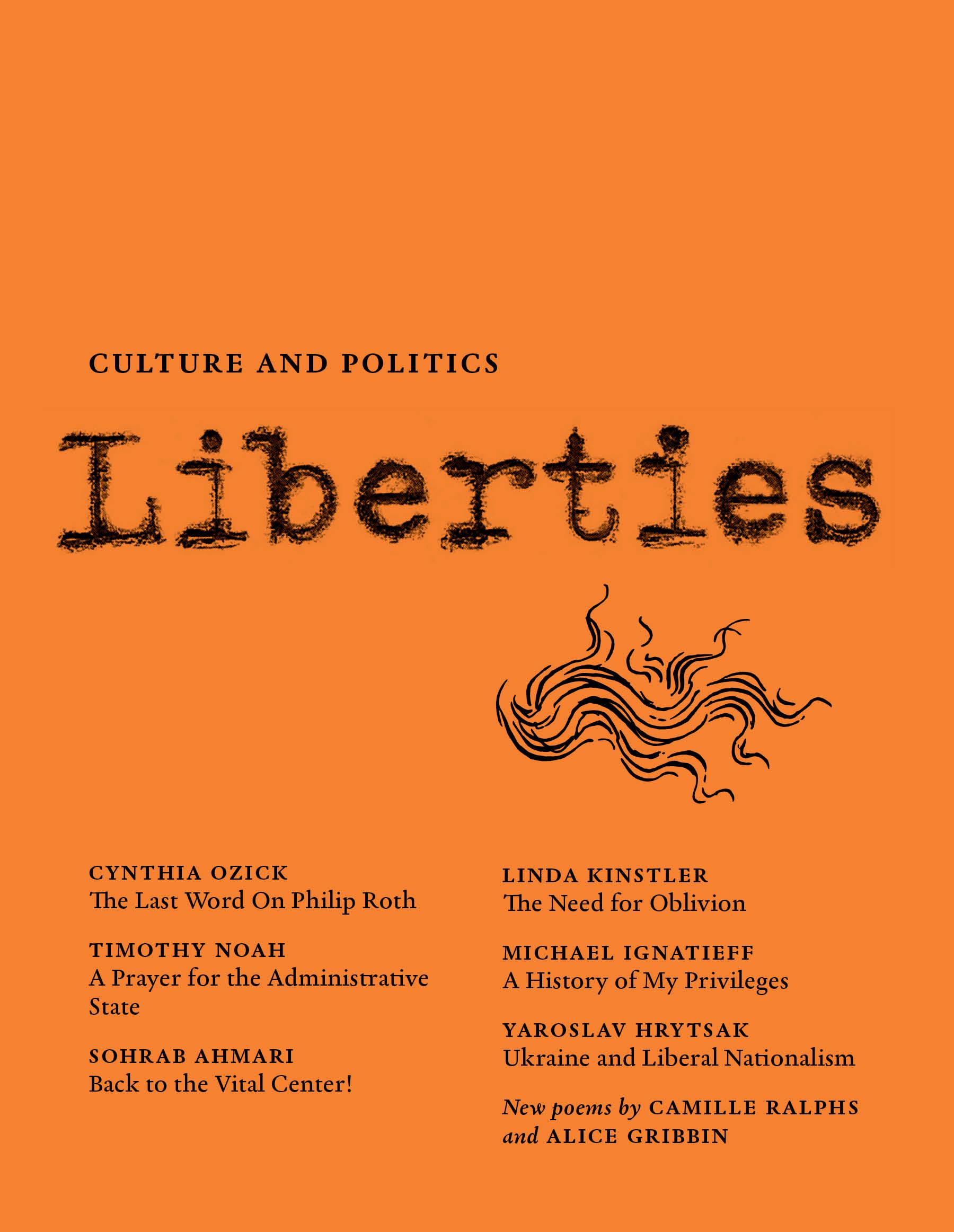 Vorderes Coverbild Liberties Journal of Culture and Politics