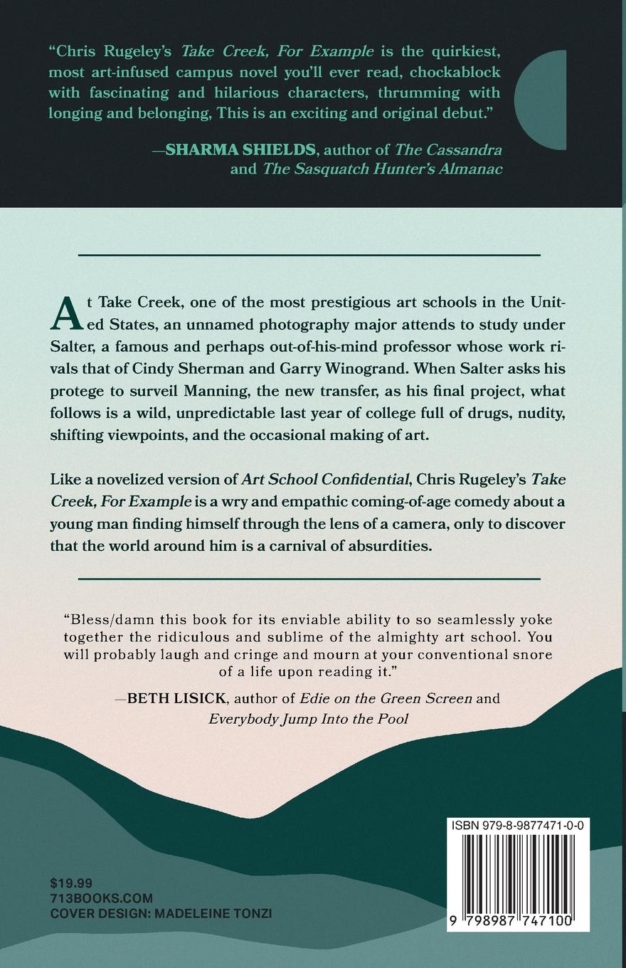 Rückseitencover Take Creek, For Example