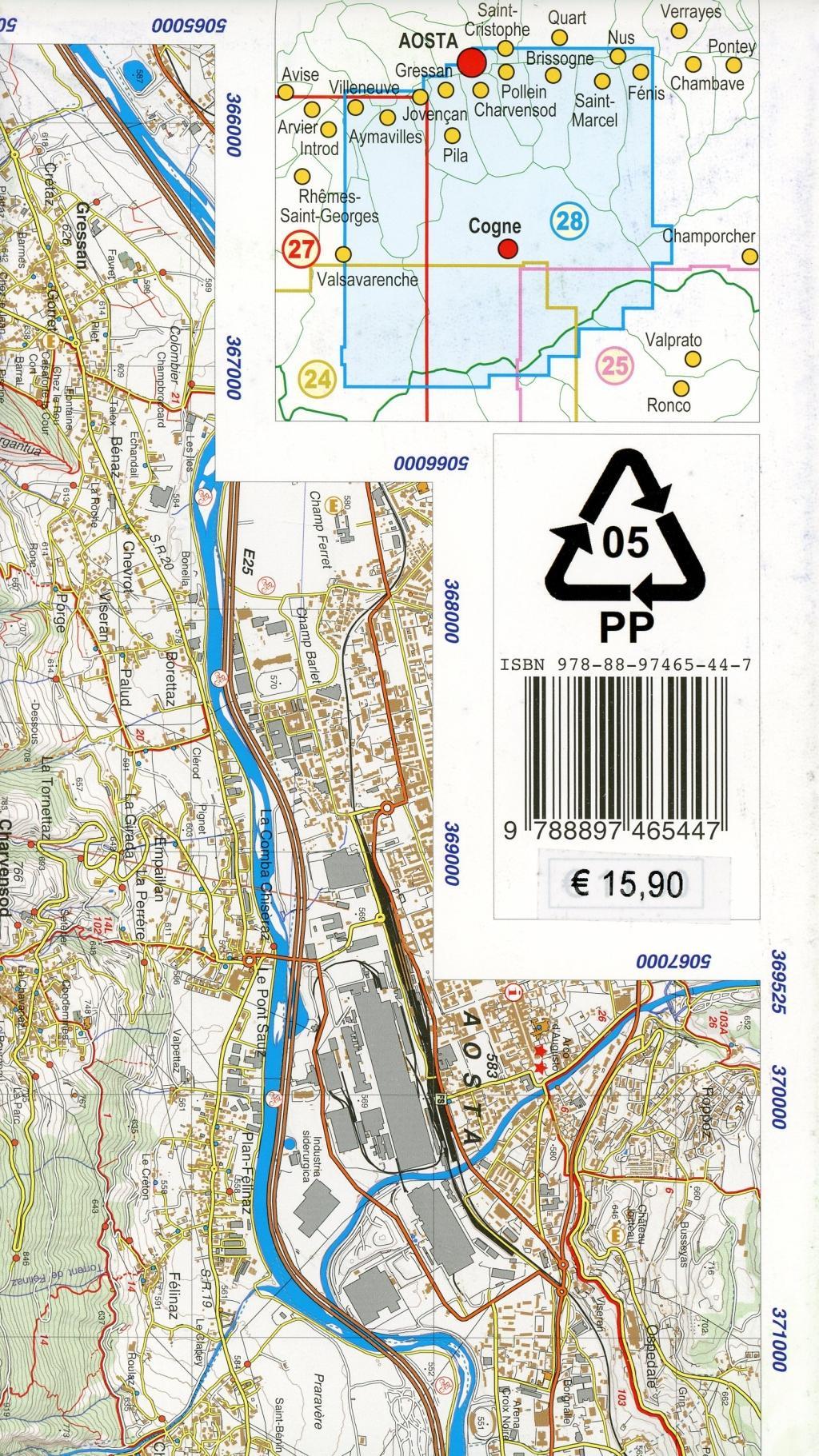 Beispielinhalt (Bild) Aosta - Pila - Valle di Cogne - Gran Paradiso