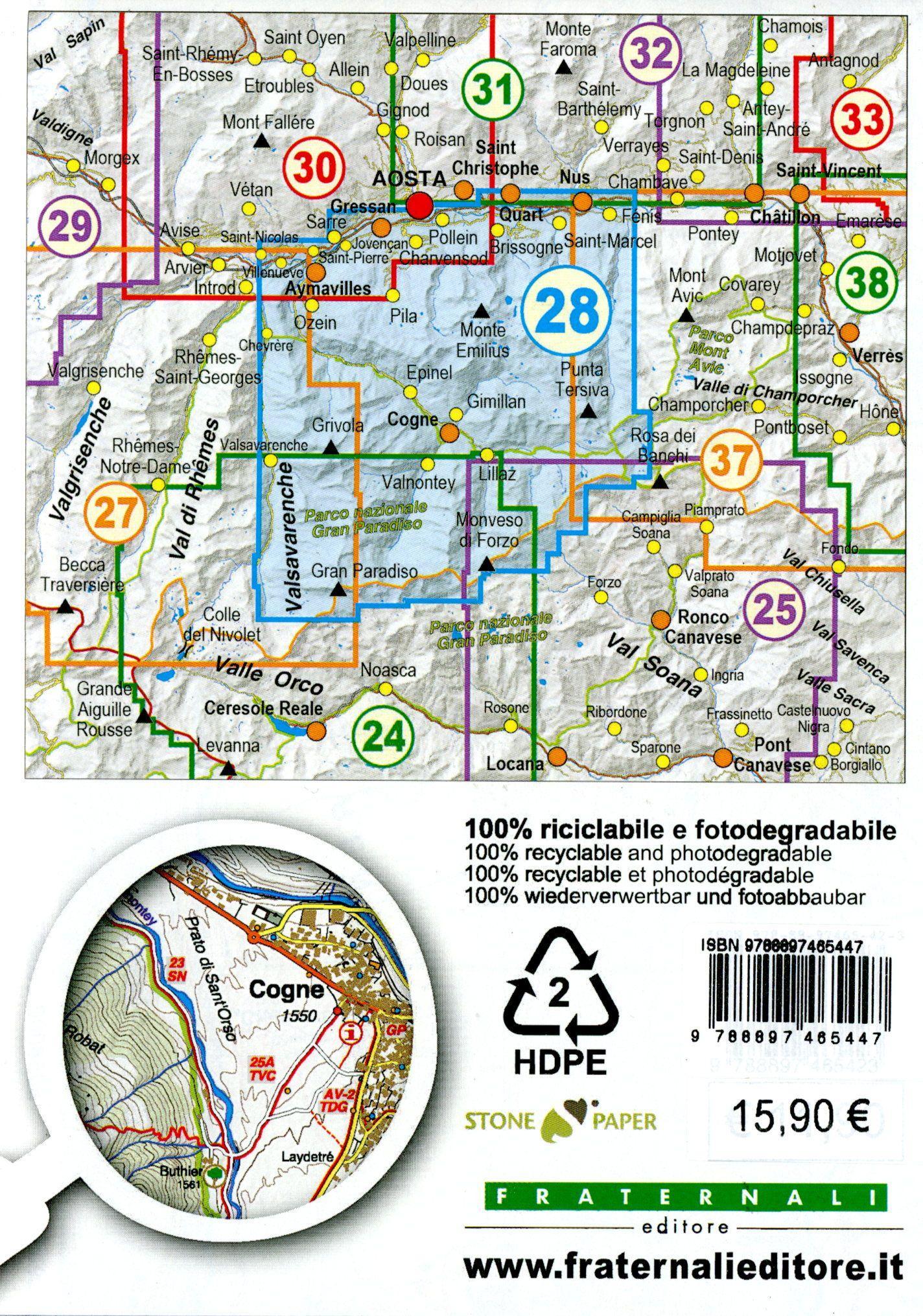 Beispielinhalt (Bild) Aosta - Pila - Valle di Cogne - Gran Paradiso