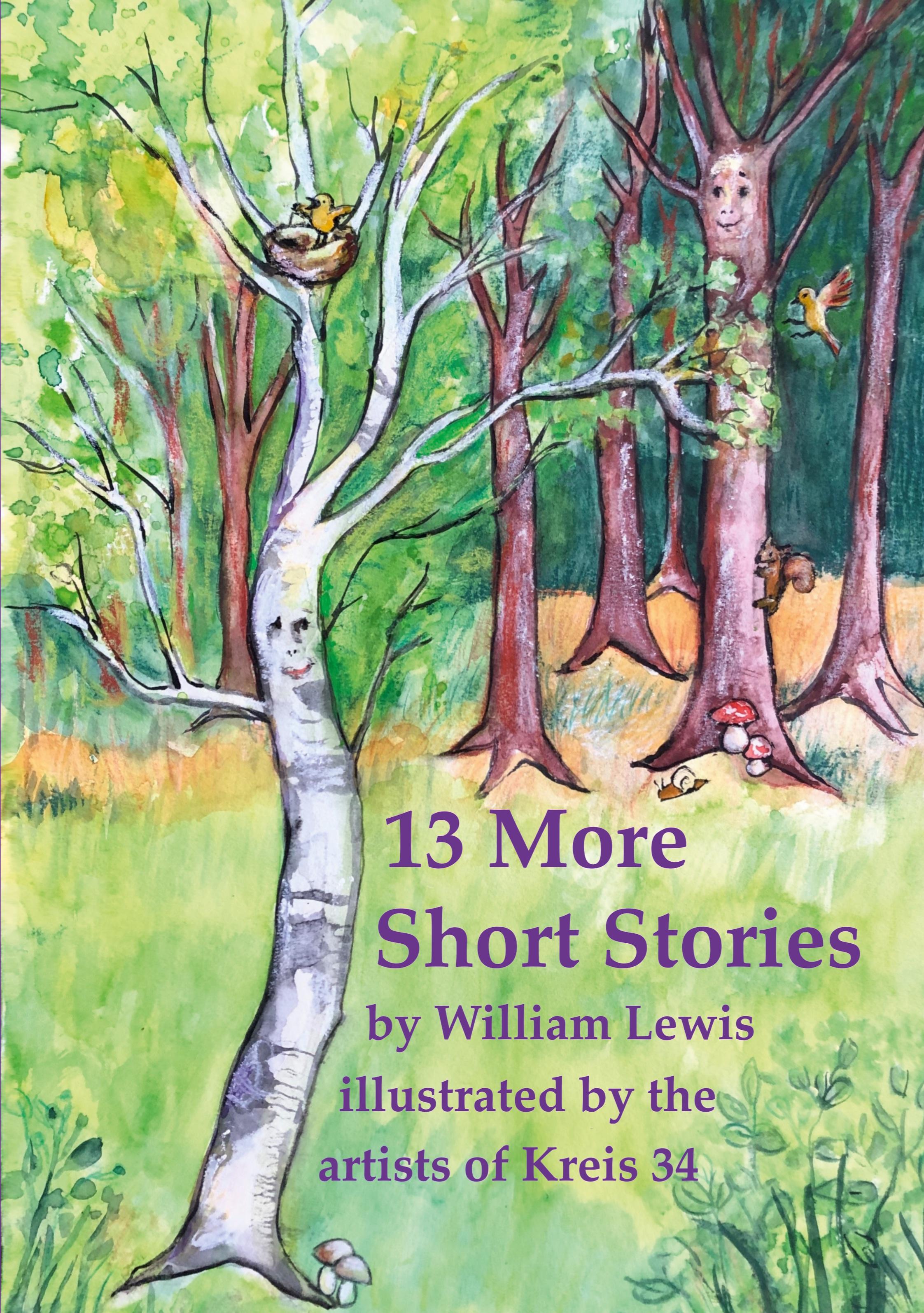 Vorderes Coverbild 13 More Short Stories by William Lewis with translations into German